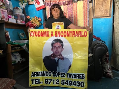 La petición de Aurora, al igual que la de muchas madres, padres, hijos, hermanos y hasta tíos, es encontrar a sus seres queridos. (EL SIGLO DE TORREÓN)