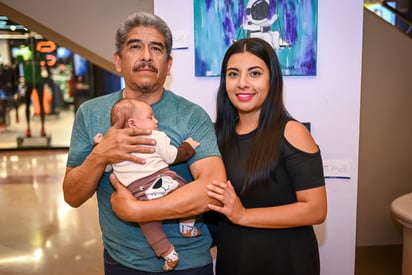 Luis Mario, Nicolás y Alexia (EL SIGLO DE TORREÓN/EDDIE RUIZ) 