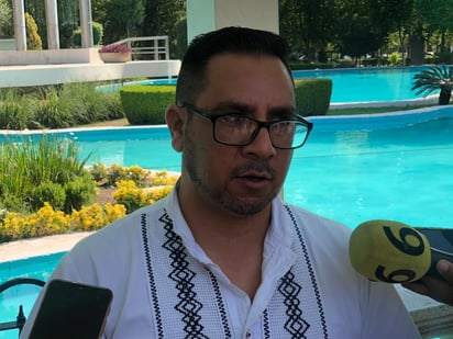 Noé Ruiz, presidente de la asociación San Aelredo. (Foto: PERLA SÁNCHEZ / EL SIGLO COAHUILA)