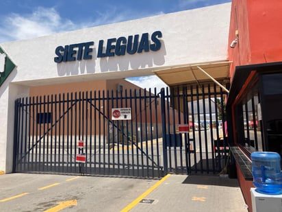 La empresa Siete Leguas de Lerdo permanece clausurada desde el pasado jueves. (ARCHIVO)