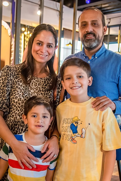 Sofía, Alberto, Beto y Dani (EL SIGLO DE TORREÓN/EDDIE RUIZ)