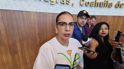 Sonia Villarreal Pérez, titular de la Secretaría de Seguridad Pública (SSP) del Estado de Coahuila.