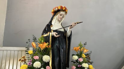 Ubicada en la colonia 5 de Mayo o también conocida como La Viña en Lerdo, inició su fiesta parroquia el 13 de mayo. (Foto: GUADALUPE MIRANDA / EL SIGLO DE TORREÓN)