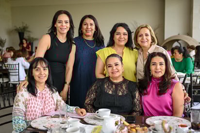 Victoria, Imelda Sifuentes, Lilo Aguirre, Lulú Sánchez, Alejandra Puentes, Efy Ferniza y Élida Tovar (EL SIGLO DE TORREÓN/EDDIE RUIZ)