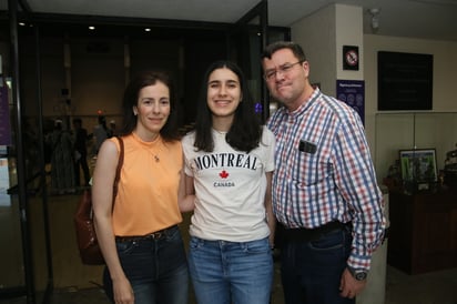 Mayte, Tere y Jacobo (EL SIGLO DE TORREÓN/VAYRON INFANTE)