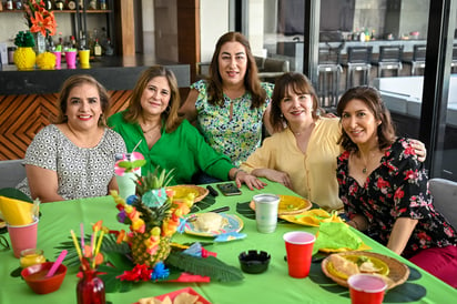 Ana Luz Castillo, Noelie López, Lillian Corral, Maricarmen de la Parra y Marcela Aguilar (EL SIGLO DE TORREÓN/EDDIE RUIZ)
