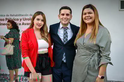 Andrea Torres, Gerardo Estrada y Gloria Atala (EL SIGLO DE TORREÓN/EDDIE RUIZ)