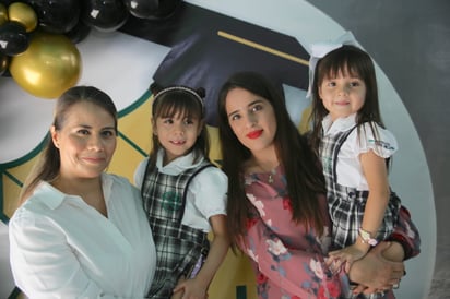 Ana Luna, Amber Guerrero, Diana Delgadillo y Regina Rivero (EL SIGLO DE TORREÓN/VAYRON INFANTE)
