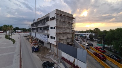 Se pueden observar por el lugar los avances de las construcciones. (Foto: RENÉ ARELLANO / EL SIGLO COAHUILA)