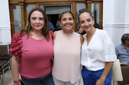 Karina Carrillo, Cinthia Gaspar y Leticia Bravo (EL SIGLO DE TORREÓN/VAYRON INFANTE)