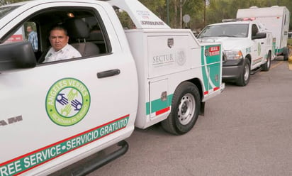 La visita obedecerá a la modernización de patrullas del servicio carretero Ángeles Verdes. (Foto: SERGIO A. RODRÍGUEZ / EL SIGLO COAHUILA)