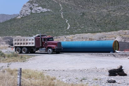 Un avance del 27 por ciento es lo que registran los trabajos de la Planta Potabilizadora. (Foto: VAYRON INFANTE / EL SIGLO DE TORREÓN)