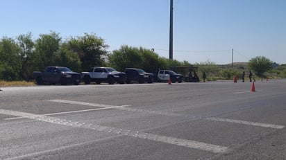 Los hechos corresponden al traslado de un presunto líder criminal. (Foto: RENÉ ARELLANO / EL SIGLO COAHUILA)