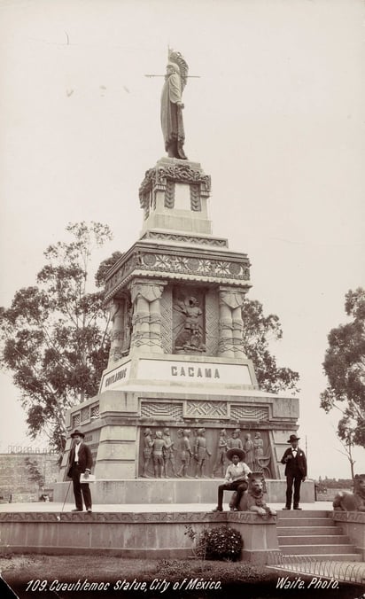 Monumento a Cuauhtémoc. Crédito: museoamparo