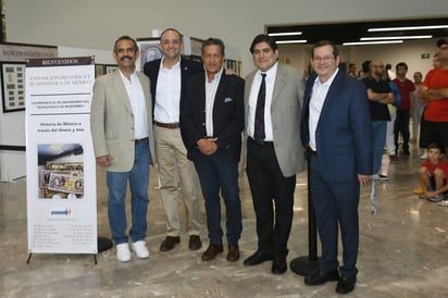 Jaime Díaz, Eduardo Arrambide, Alberto Allegre, Víctor Saucedo y Pedro Martínez (EL SIGLO DE TORREÓN/FERNANDO COMPEÁN)