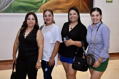 Susana Ríos, Brenda Morales, Adriana García y Wendy Cabrera (EL SIGLO DE TORREÓN / EDDIE RUIZ)
