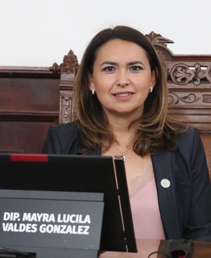 El punto de acuerdo fue planteado por la diputada Mayra Lucila Valdés González.