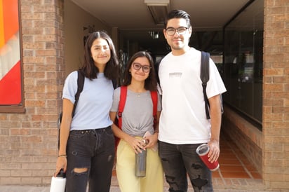 Nahid Vázquez, Valeria Segovia y Alejandro Velez (EL SIGLO DE TORREÓN/ENRIQUE CASTRUITA)