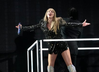 Taylor Swift ofrecerá por primera vez conciertos en México dentro de su gira The Eras Tour. (AP)