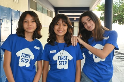 Ximena Loera, Andrea Esparza y Paulina Guerrero (EL SIGLO DE TORREÓN/RAMÓN SOTOMAYOR)