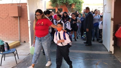 El gobernador dijo que el sistema educativo de Coahuila es uno de los mejores del país. (Foto: FERNANDO COMPEÁN / EL SIGLO DE TORREÓN)