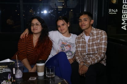 Wendy Ramírez, Carolina Pérez y Javier Cervantes (EL SIGLO DE TORREÓN/ENRIQUE CASTRUITA)
