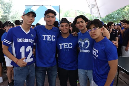 Hebber, Raúl, Jorge, Sebastián y Francisco (EL SIGLO DE TORREÓN/ VAYRON INFANTE)