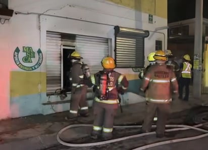 No se descarta que el fuego pudo ser ocasionado por un descuido humano.