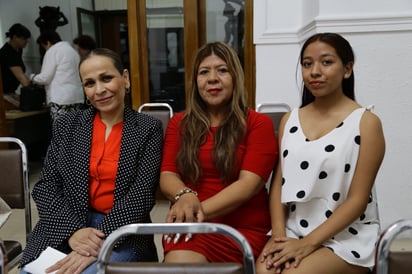 Aída Elías, María Ventura Fraire Ramos y Milly Yen Hernández Fraire (EL SIGLO DE TORREÓN/ENRIQUE CASTRUITA)