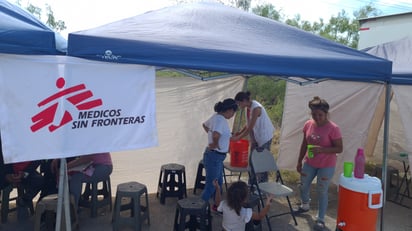 En Nueva Rosita también se brindó atención hace una semana. (Foto: RENÉ ARELLANO / EL SIGLO COAHUILA)