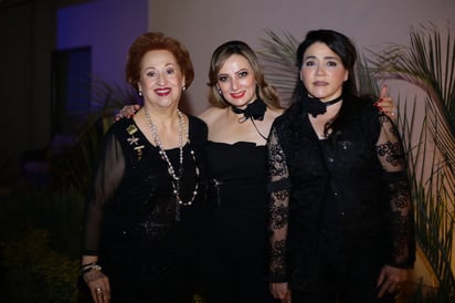 Malena Borbolla, Cristina González y Vero Holguín (EL SIGLO DE TORREÓN/ENRIQUE CASTRUITA)