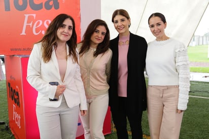 Linda Fernández, Paty Díaz, Samar Mansur y Marifer de la Peña (EL SIGLO DE TORREÓN/ENRIQUE CASTRUITA)