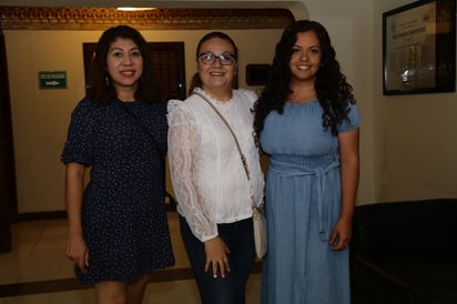 Angélica López, Rocío Hernández y Susy Vidaña (EL SIGLO DE TORREÓN/ENRIQUE CASTRUITA)