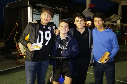 Valentino, Alejandro, Munnib y Pablo (EL SIGLO DE TORREÓN/ENRIQUE CASTRUITA)