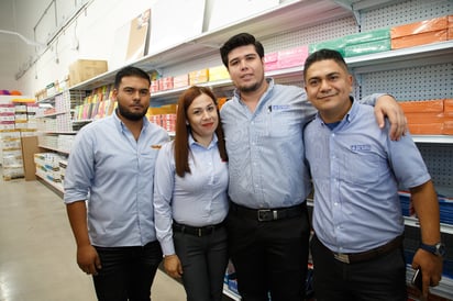 Miguel Ángel Leaños, Berenice Cruz, Antonio González y César Díaz (EL SIGLO DE TORREÓN/ENRIQUE CASTRUITA)