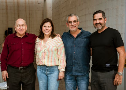 Ricardo Gómez, Susy González, Arturo Torres y Osvaldo González.