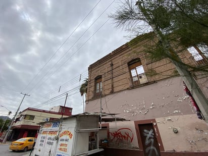 Edificio donde se ubicaba la funeraria La Samaritana.