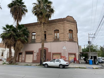 Edificio donde se ubicaba la funeraria La Samaritana.