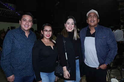 Ismael, Mariana, Paty y Jesús (EL SIGLO DE TORREÓN/VAYRON INFANTE)