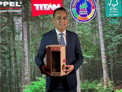 Premio Bosque Urbano® en su segunda edición, es otorgado por Bio Pappel y su unidad de negocios Titán, para reconocer el esfuerzo de las empresas a favor del medio ambiente.