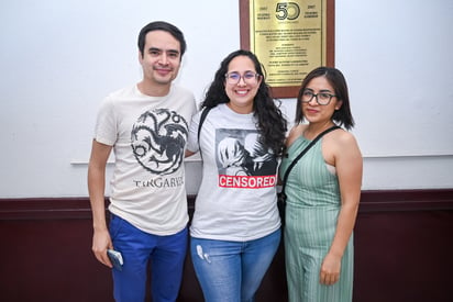 Carlos Pacheco, Karina Bello y Yaziel Pacheco (EL SIGLO DE TORREÓN/EDDIE RUIZ)