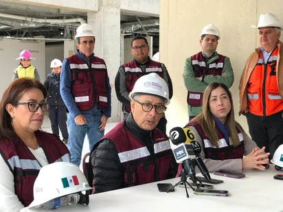 Obra del nuevo Hospital Regional de Alta Especialidad del ISSSTE en Torreón. (FERNANDO COMPEÁN) 