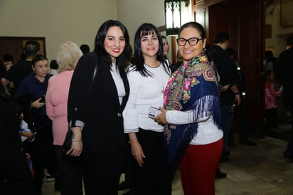 Dafne Pruneda, Isela Guerrero y Rosalba Rodríguez (EL SIGLO DE TORREÓN/ENRIQUE CASTRUITA)