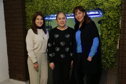 Graciela Alonso, Pita Robles y Rosy Torres (EL SIGLO DE TORREÓN/ENRIQUE CASTRUITA)