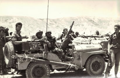 Soldados israelíes durante la Guerra de los Seis Días. Imagen: Wikimedia