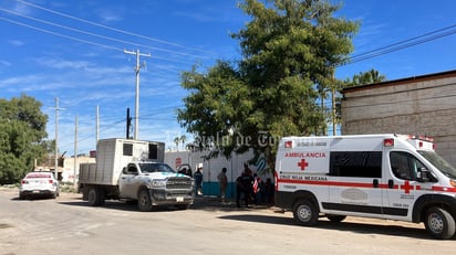 Accidente de trabajador de Simas Torreón. (EL SIGLO DE TORREÓN) 