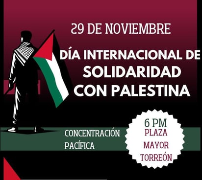 (ACCIÓN POR PALESTINA EN LA LAGUNA)