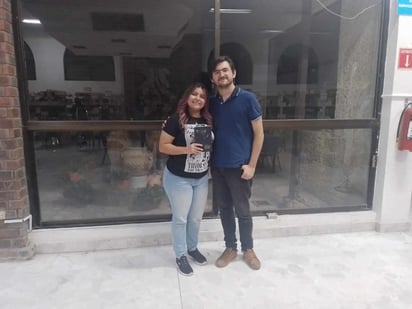 Fernando Luévano Barrera y Seiva Dayana
Martínez Reyna (CORTESÍA) 