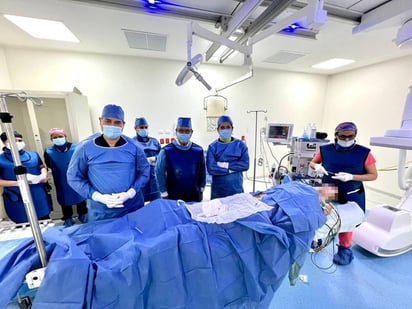 Este procedimiento de mínima invasión estuvo a cargo de Roberto Teodoro de Jesús Alvarenga, reconocido cardiólogo pediatra e intervencionista. (CORTESÍA)