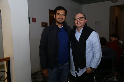 Alejandro González y David Boardman (EL SIGLO DE TORREÓN/ENRIQUE CASTRUITA)